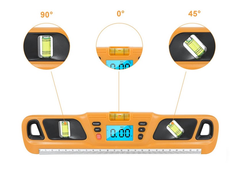 Digital Angle Ruler Level Gauge Clearance Clearance Carousel 9