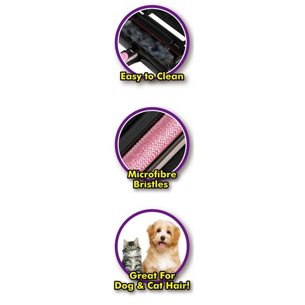 Cushy Pets Fur Sonic Pet Dog Cat Hair Lint Fur Cleaning Remover Roller Carousel 4