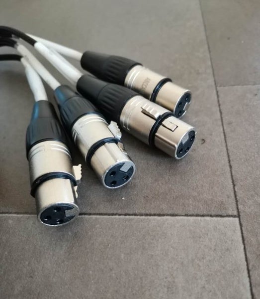 5M 4 Channel XLR Patch Snake Cable Carousel 2