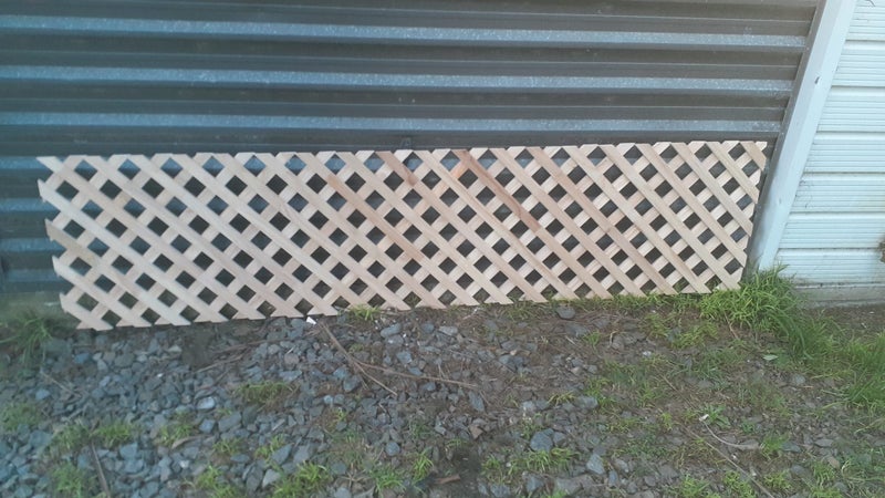 UNFRAMED TRELLIS, CUSTOM MADE TO YOUR SPECS *SOLID AS* Carousel 1