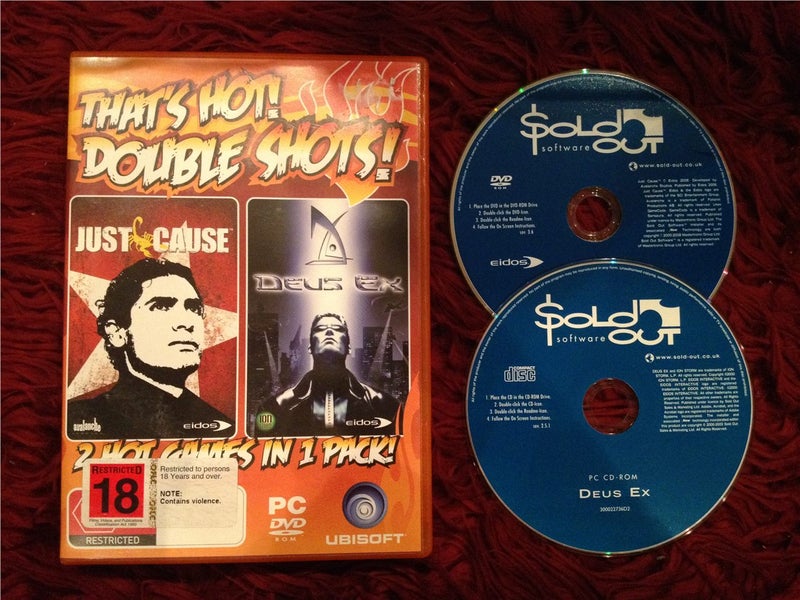 Just Cause + Deus Ex - PC Games FREE URBAN COURIER SALE! Carousel 1