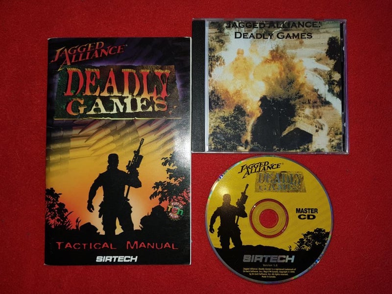 Jagged Alliance: Deadly Games - RARE PC Game Carousel 1