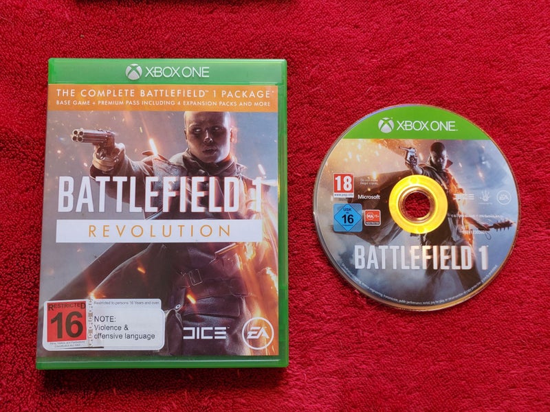 Battlefield 1 Revolution - 9/10! Xbox One Game Carousel 1