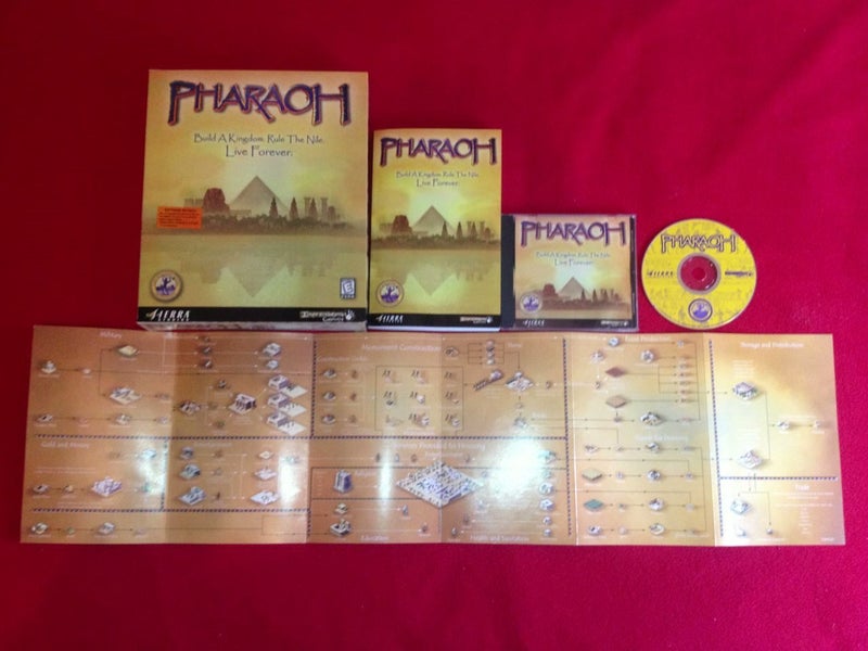 Pharaoh - RARE + BOXED PC Game Carousel 1