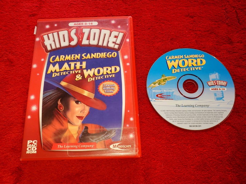 Carmen Sandiego Word Detective - PC + MAC Game Carousel 1