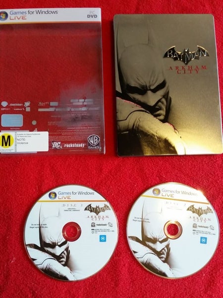 Batman: Arkham City - 9/10! PC Game METAL CASE Carousel 1