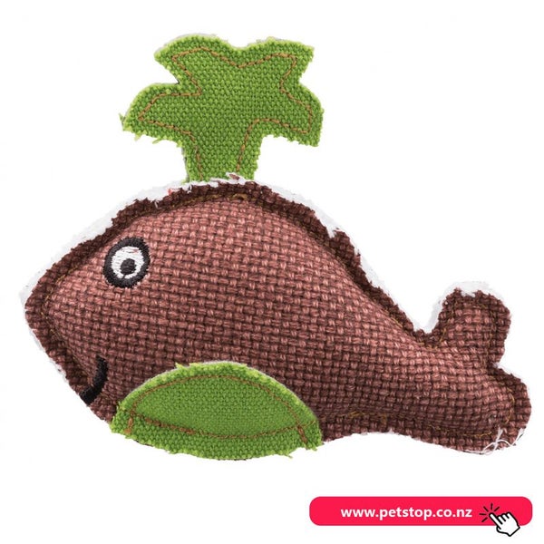 BE Nordic Whale Catnip Cat Toy 12cm Carousel 1
