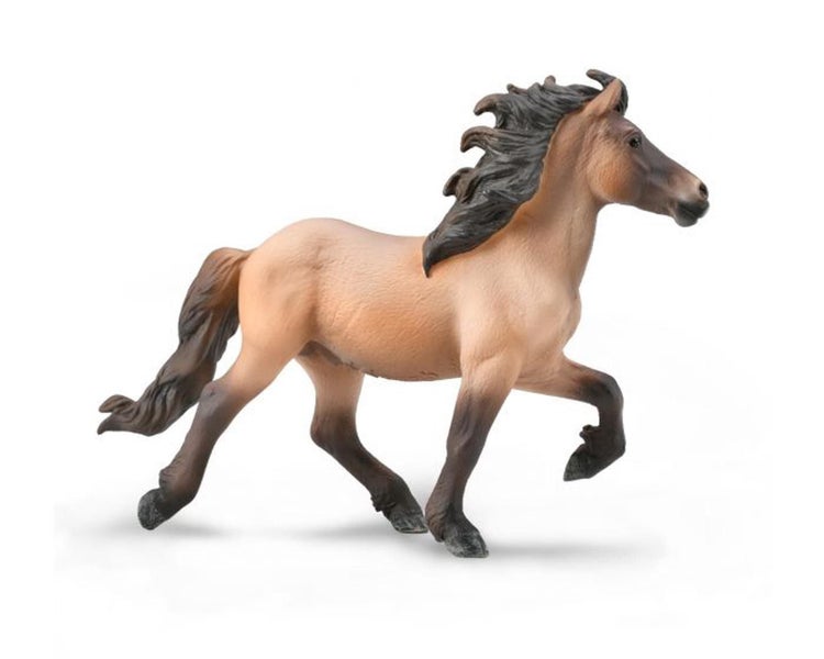 CollectA Icelandic Stallion - Bay Dun Figurine Carousel 1