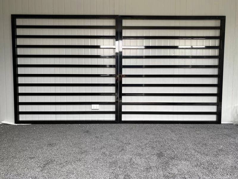 Aluminum Driveway swing Gate 4m*1.3m-Horizontal Carousel 1