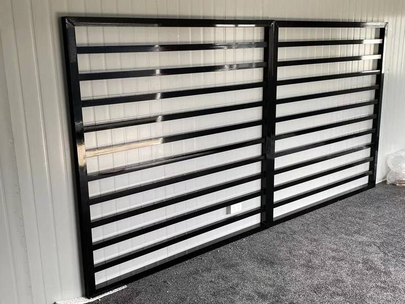 Aluminum Driveway swing Gate 4m*1.3m-Horizontal Carousel 2