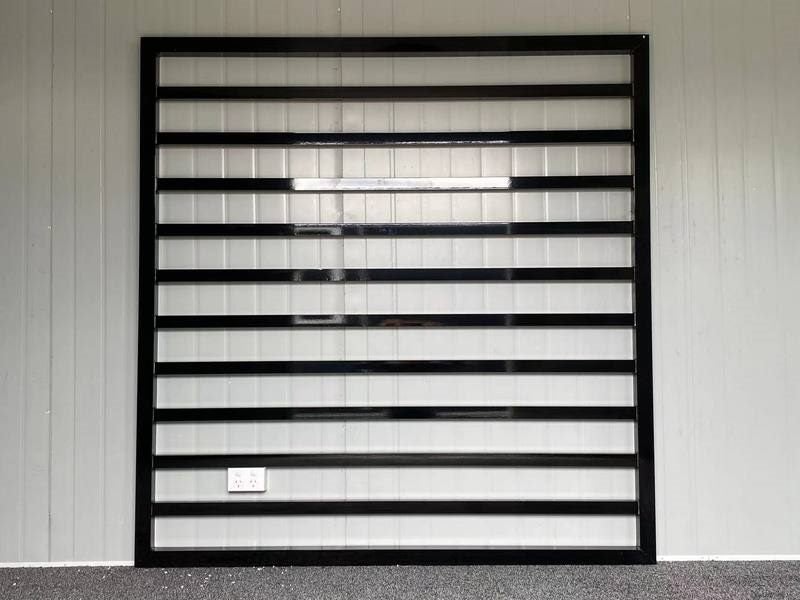 Aluminum Driveway swing Gate 4m*1.3m-Horizontal Carousel 4