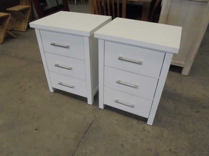 Metro 3 drawer bedside x 2 Carousel 1