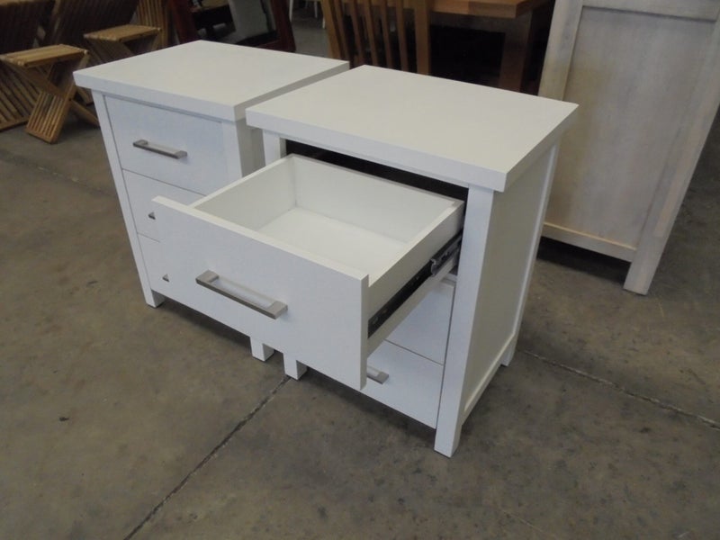 Metro 3 drawer bedside x 2 Carousel 2