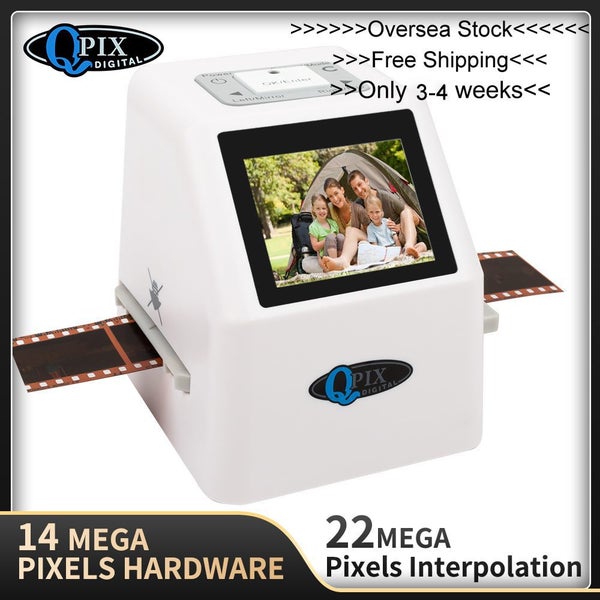 High Resolution 22 MP 35mm Negative Film Scanner 2.4"LCD With 16G SD card-10919 Carousel 1