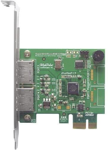 HighPoint RocketRAID 622 SATA port PCI-Express Raid Controller Carousel 1