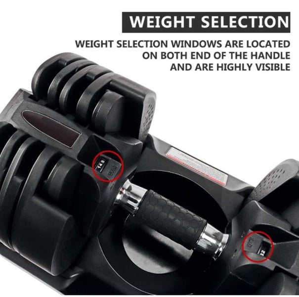 Adjustable Smart Dumbbell 3-21kg Carousel 2