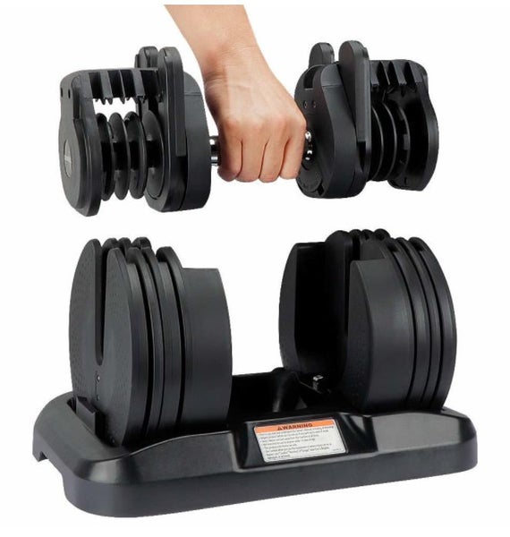 Adjustable Smart Dumbbell 3-21kg Carousel 6
