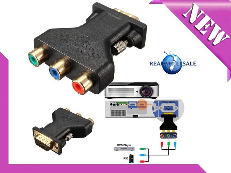 3RCA to VGA Adapter Carousel 1
