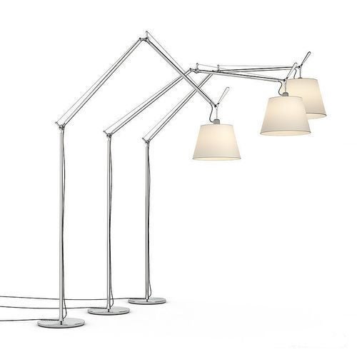 MEGA FLOOR LAMP- Chrome Carousel 1