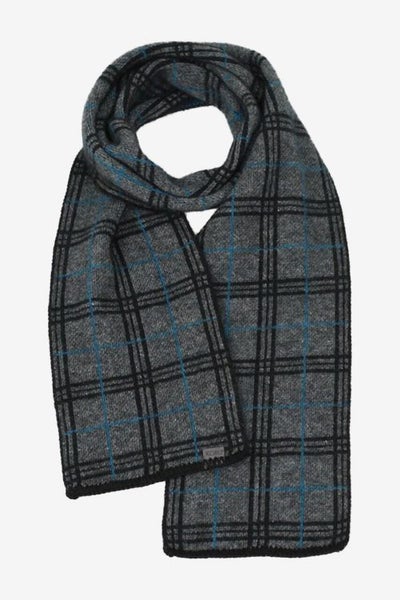 Tartan Possum Merino Wool Silk Scarf KORU Carousel 1
