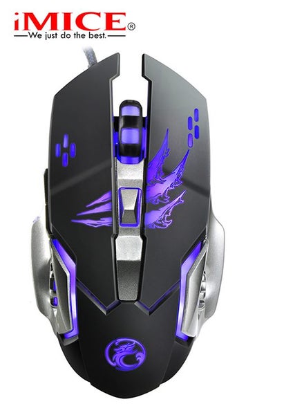 iMiCE A8 6 Keys Programing Gaming Mouse Carousel 1