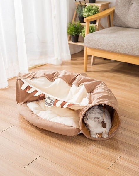 Cat Tunnel Bed Coffee Carousel 2