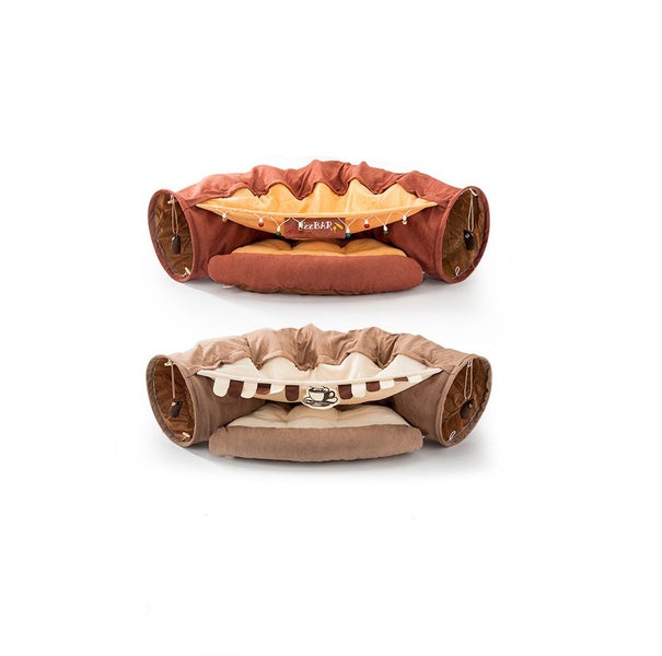 Cat Tunnel Bed Coffee Carousel 4