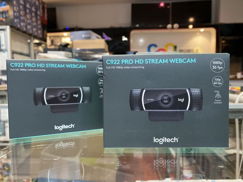 LOGITECH C922 PRO HD STREAM WEBCAM BRAND NEW + Afterpay Carousel 1
