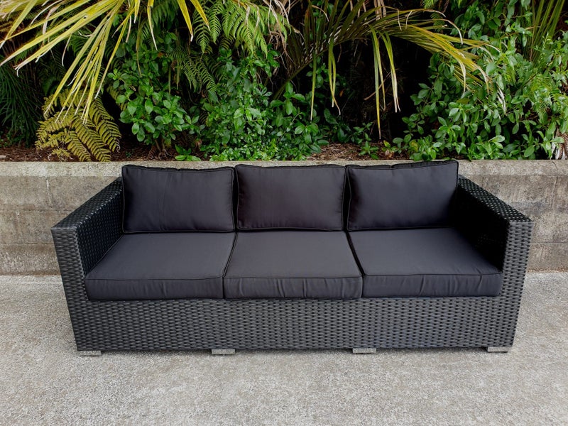 Couch Black Rain Cover: To Fit: H x 600, D x 780, L x 1860 Carousel 3