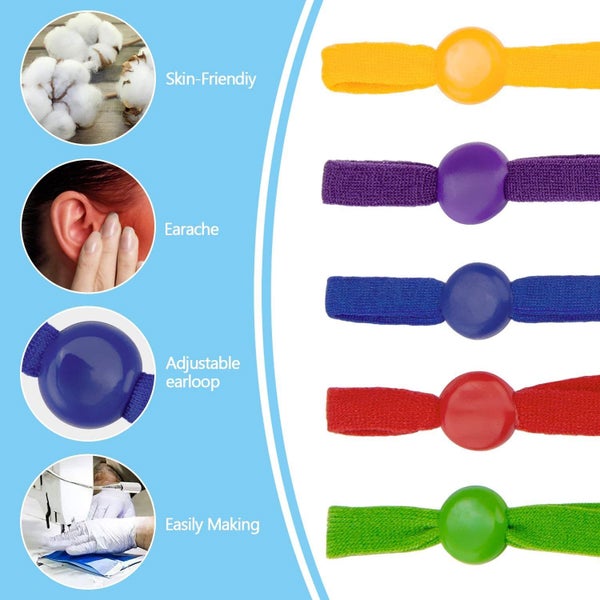 Canary Yellow Adjustable Mask Elastic Carousel 3