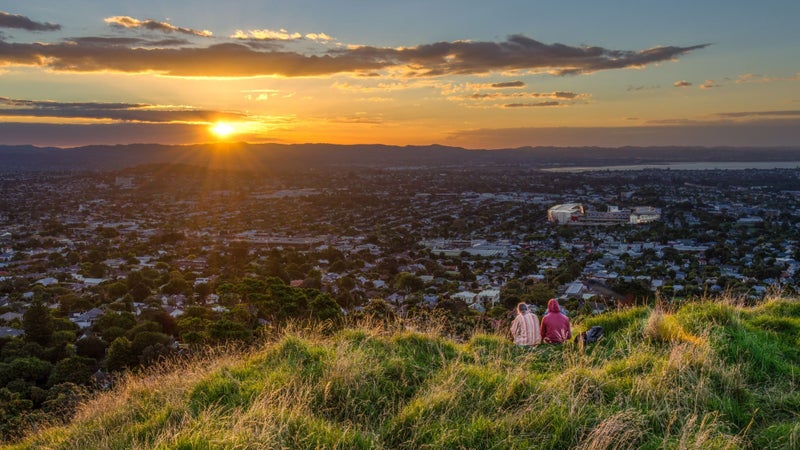 Mt Eden/Eden Park sunset Carousel 1