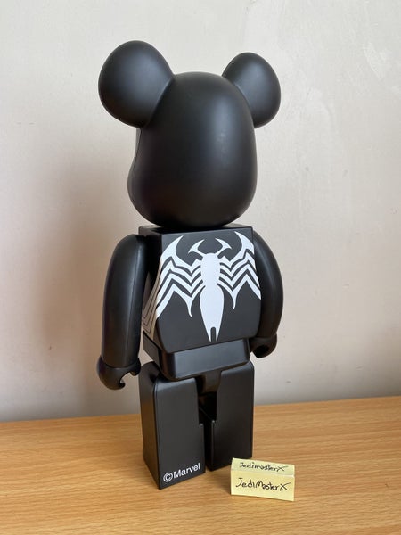 Medicom Toy BE@RBRICK Venom 400% Marvel BearBrick spiderman ironman Carousel 10