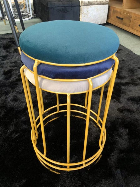 Stool Chair Grey (Black Friday Clearance) Carousel 3