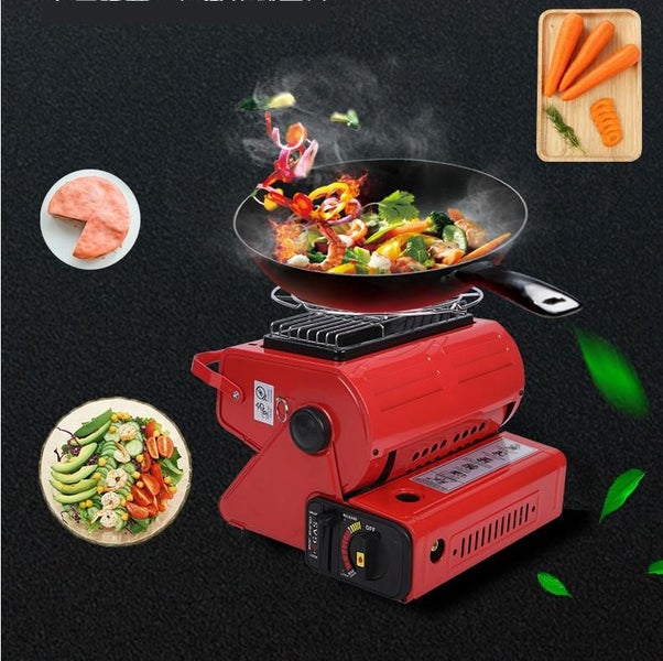 Outdoor Heater Dual-use Liquefied Gas Portable Mini Tent Heater Grill Stove Carousel 5