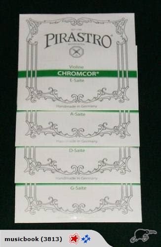PIRASTRO Chromcor violin strings made in German 4/4 size Carousel 1