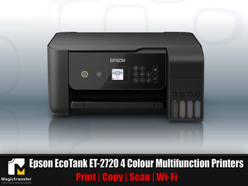 EcoTank 4 Colour Multifunction Inkjet Printers ET-2720 Ideal sublimation print Carousel 2