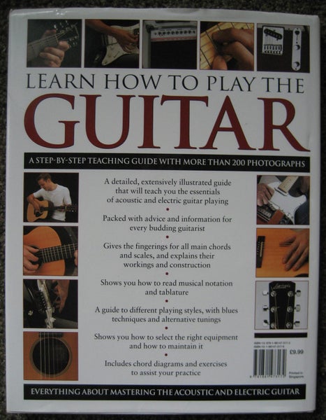 LEARN HOW TO PLAY the ACOUSTIC & ELECTRIC GUITAR BOOK Instruction Manual Carousel 8