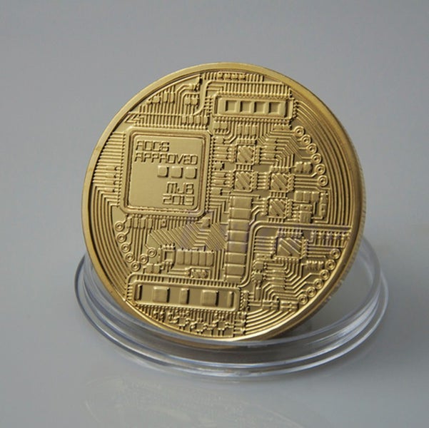 NEW Golden Bitcoin Coin Collectible Gift BTC Coin Art Collection62933722839169111