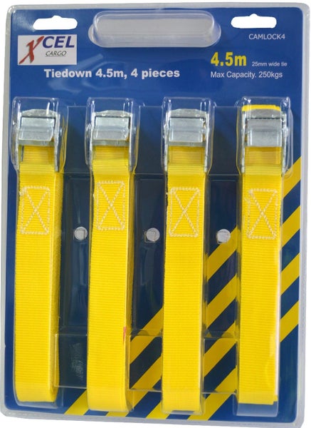 Camlock Tiedown Set 4-Pce 4.5mx25mmxcel Handiman Carousel 1