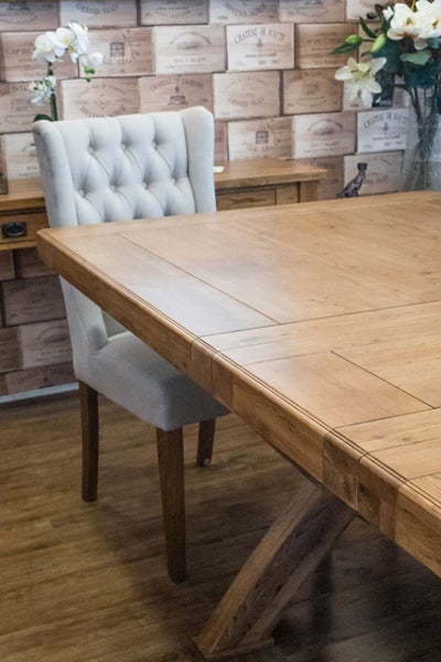 Urbano Interiors - Light Oak Chateau Extension Dining Table 210 - 290 cm Carousel 12