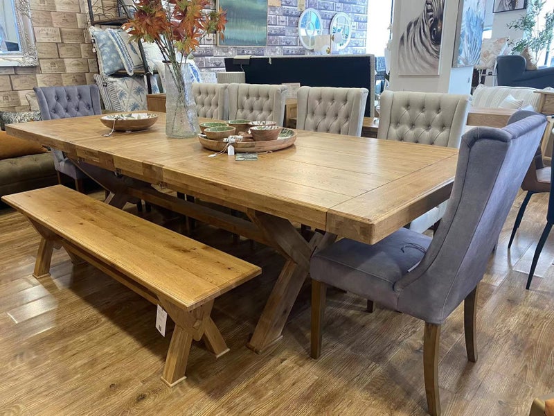 Urbano Interiors - Light Oak Chateau Extension Dining Table 210 - 290 cm Carousel 1