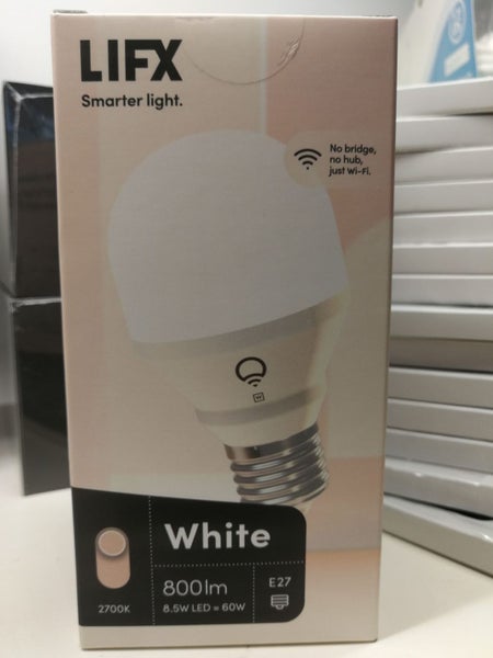 LIFX White A60 800lm E27 Smart Bulb Buy 1 + Get 1 Free Carousel 1