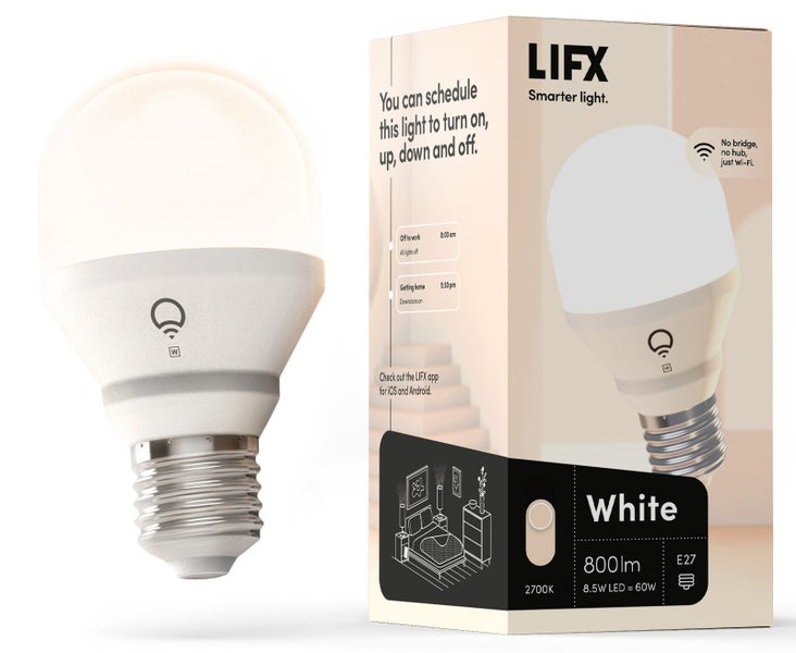 LIFX White A60 800lm E27 Smart Bulb Buy 1 + Get 1 Free Carousel 2