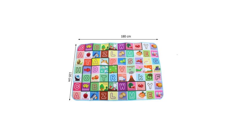 PTN ALPHABET Playmat 180 x 120cm Kids Play Mat Baby Crawling Floor Mat Folding Carousel 2