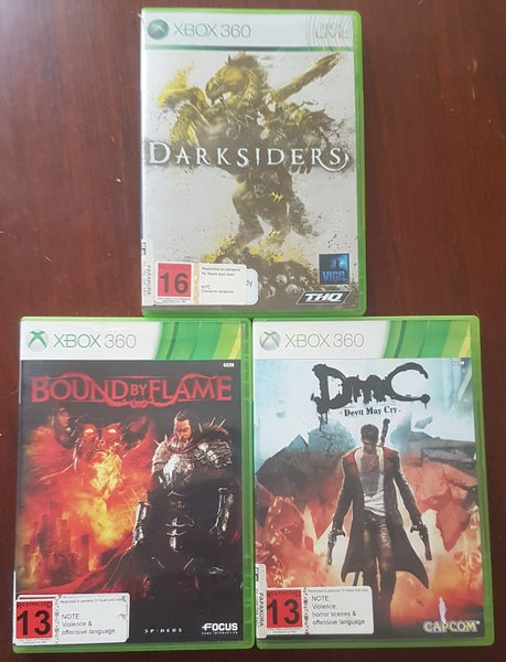 TOP DEMONIC ACTION: DARKSIDERS, BOUND BY FLAME, DMC DEVIL MAY CRY XB360 Carousel 1