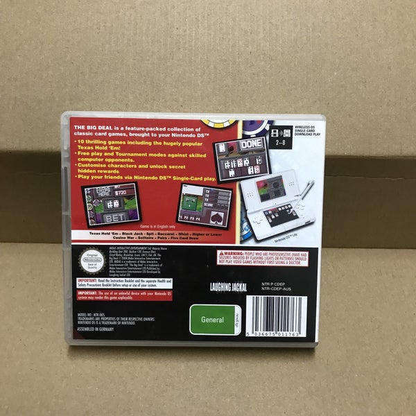 The Big Deal For Nintendo DS NEW . UNUSED Carousel 2
