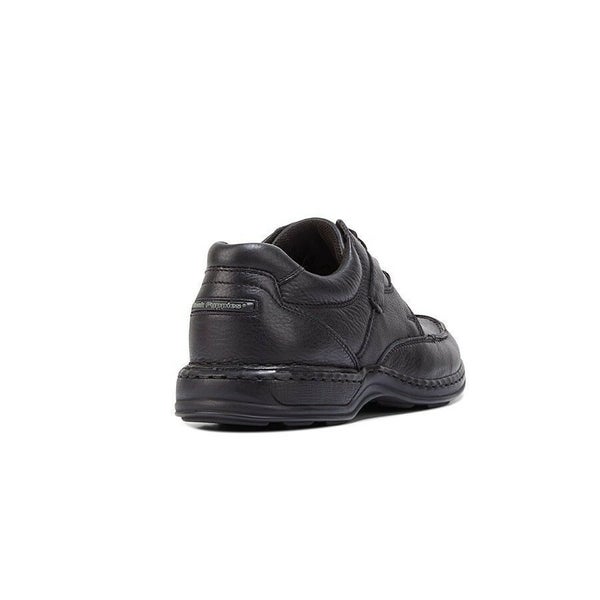 Mens Hush Puppies Randall Ii Brown Black Leather Lace Up Work Formal Mens Shoes Carousel 2