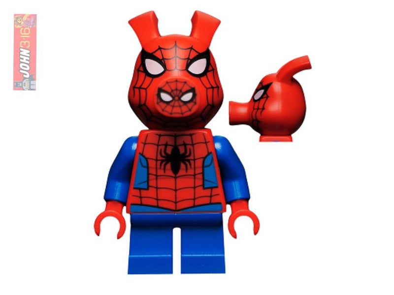 AWESOME RARE LEGO SPIDER-HAM MINIFIGURE - Carousel 1