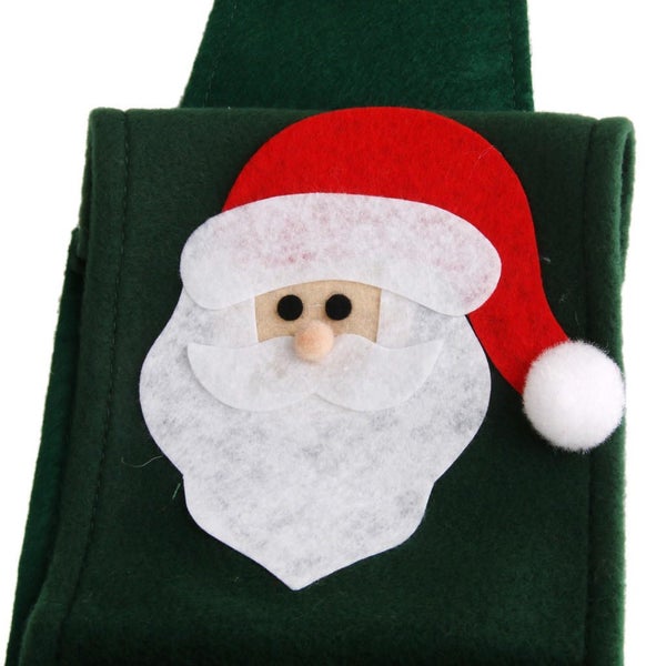 Santa Claus Toilet Towel Reel Roll Paper Cover Hanging Holder Bathroom Decor Carousel 5