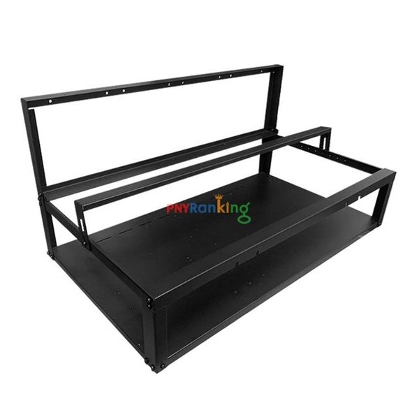 Steel Open Air Mining Rig Frame 6GPU/8GPU/12GPU For B250-12P / B360 BTC PRO Carousel 1